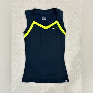 Blue Nike training tank top